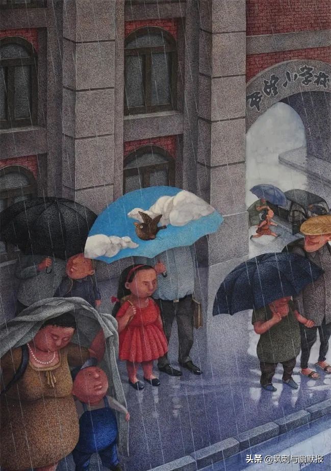 漫画家尹成伟：半遮半掩，欲露还羞，漫画如此好玩儿