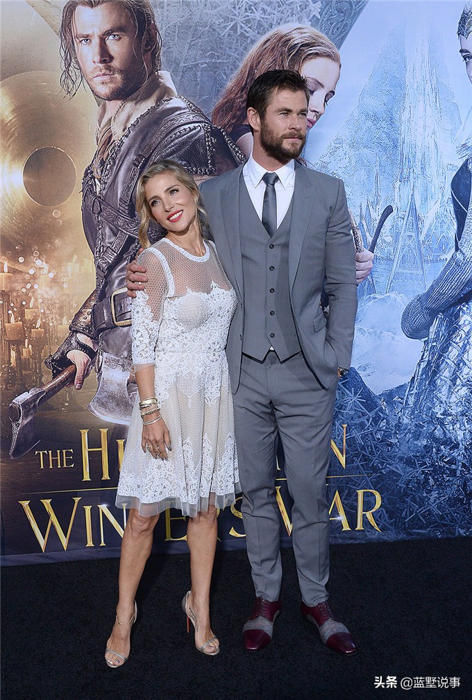 “雷神”克里斯·海姆斯沃斯和他美丽的妻子