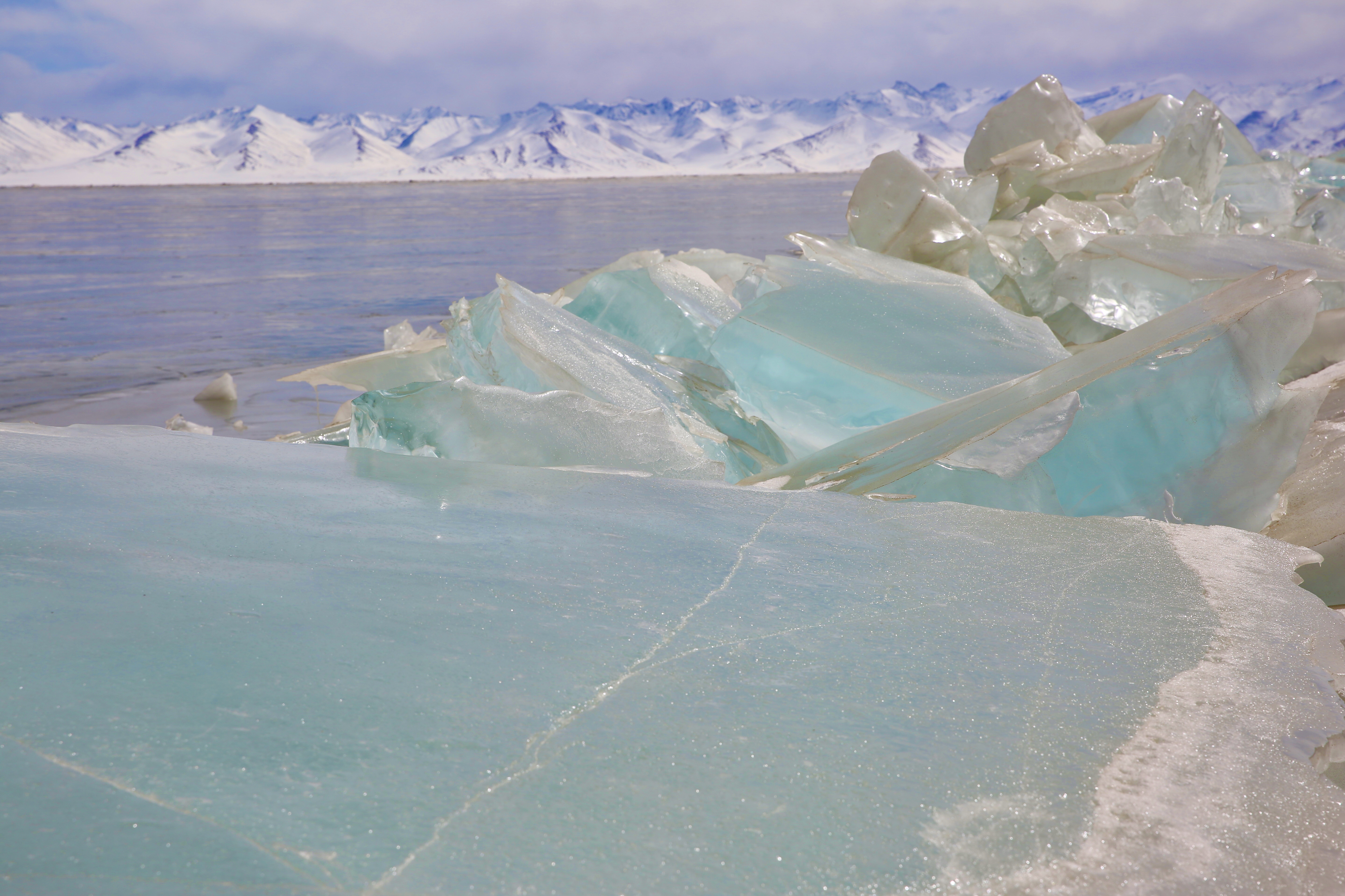 蓝冰纳木错，才是真正的盛世美颜