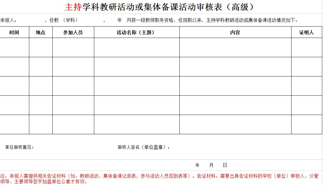 教师高级职称需要哪些材料？关注我，让你轻松实现高级职称梦