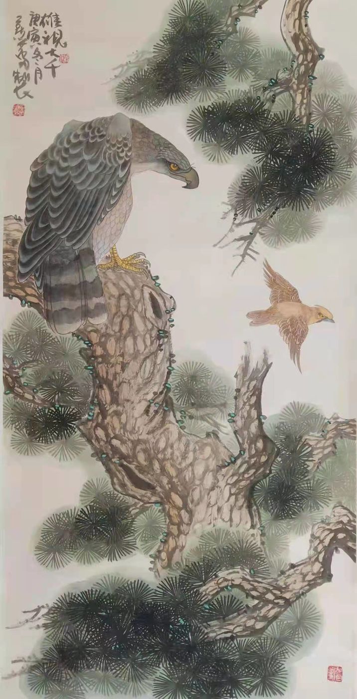 著名畫家 燕蕾字陽天—栩栩如生 出神入化
