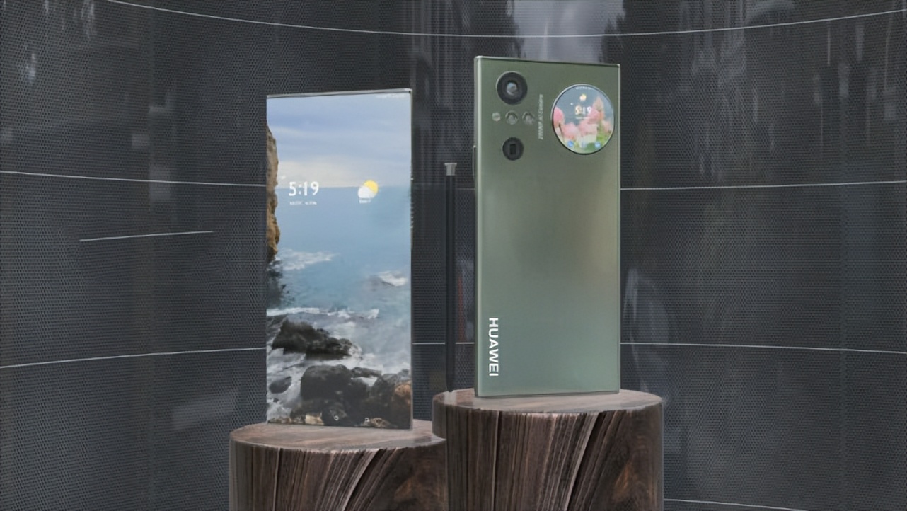 华为Mate50Pro概念机：环形副屏足够惊喜，麒麟芯片让华为更豪横