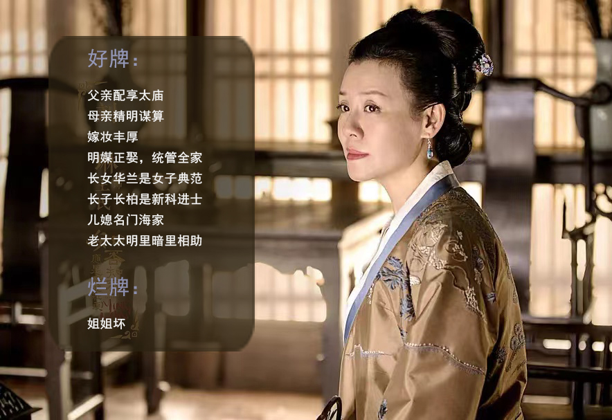 《知否》大娘子一手好牌却输惨，林噙霜是怎样恃弱凌强的？