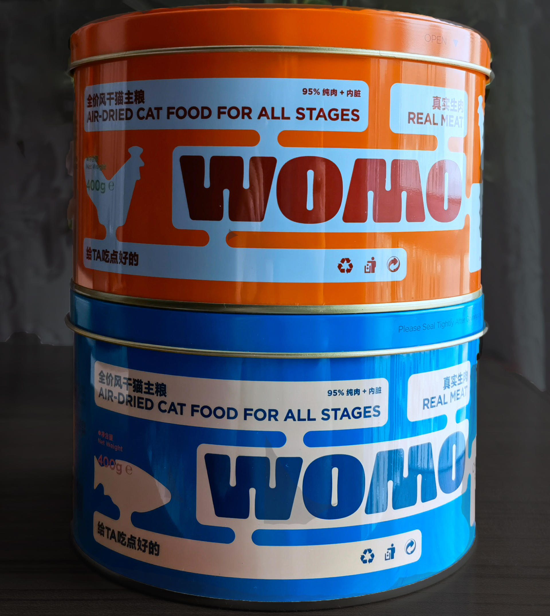 猫粮也有风干的？WOMO全肉猫粮让主子吃点好的