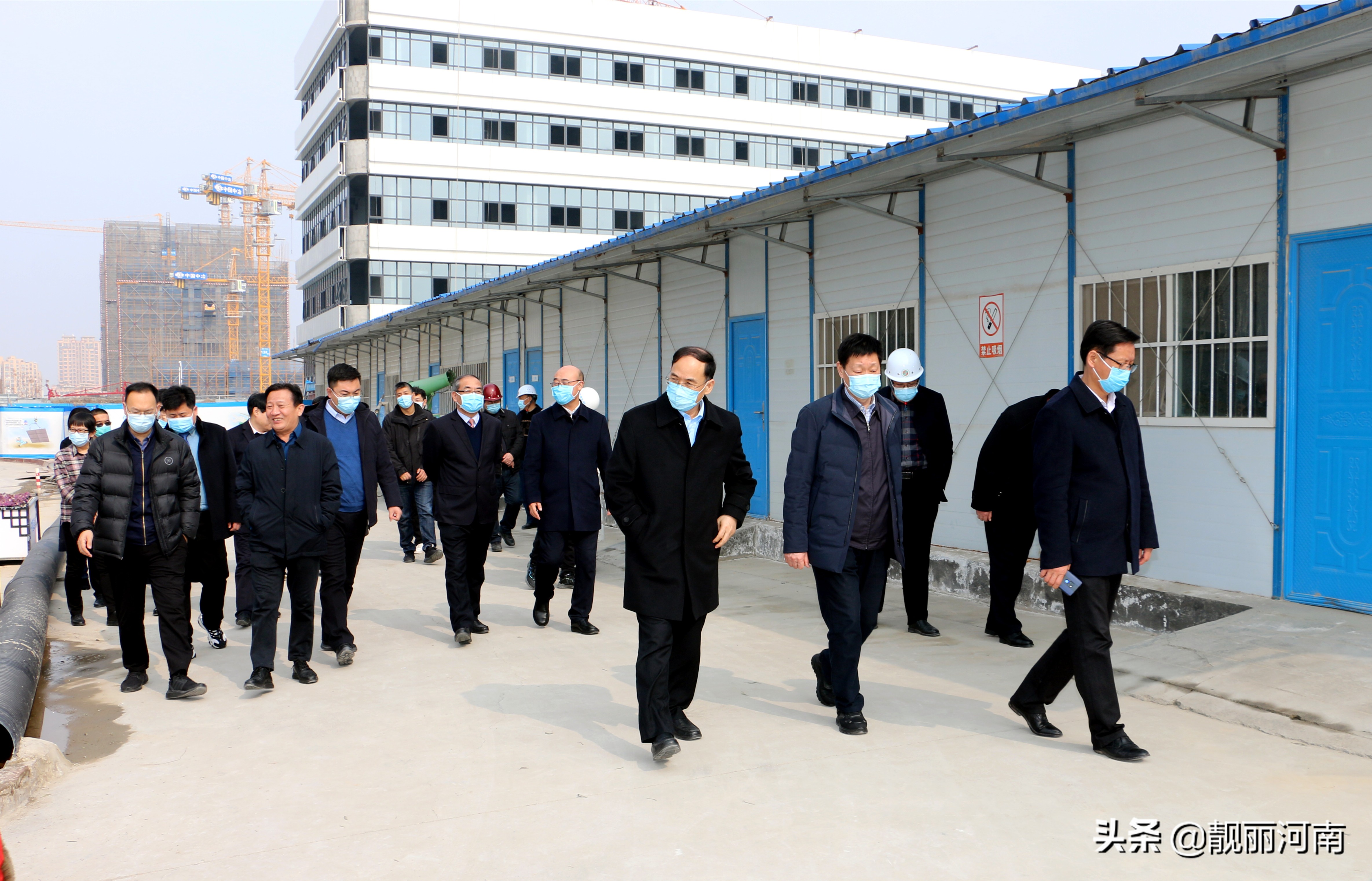 河南中医药大学第一附属医院莅临商丘市中医院参观指导掠影