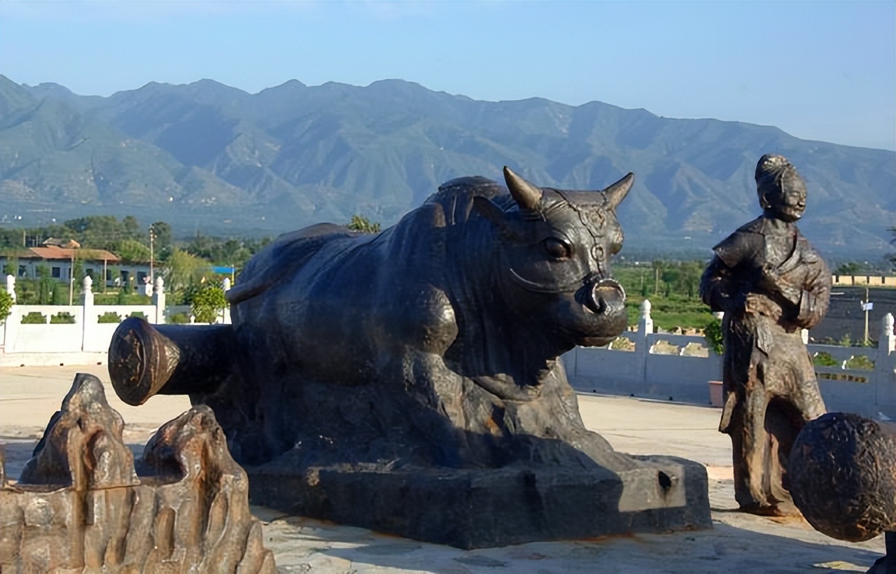 镇守千年的黄河大铁牛