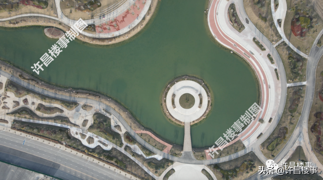 中原科技学院、体育中心、建安综保区、区二高航拍（2022.02）