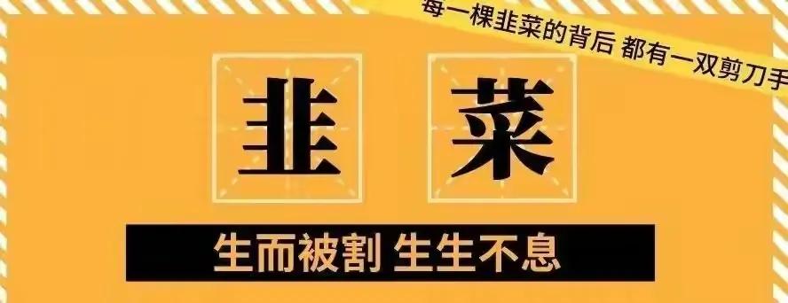 什么叫割韭菜割韭菜真的有人知道是什么意思吗
