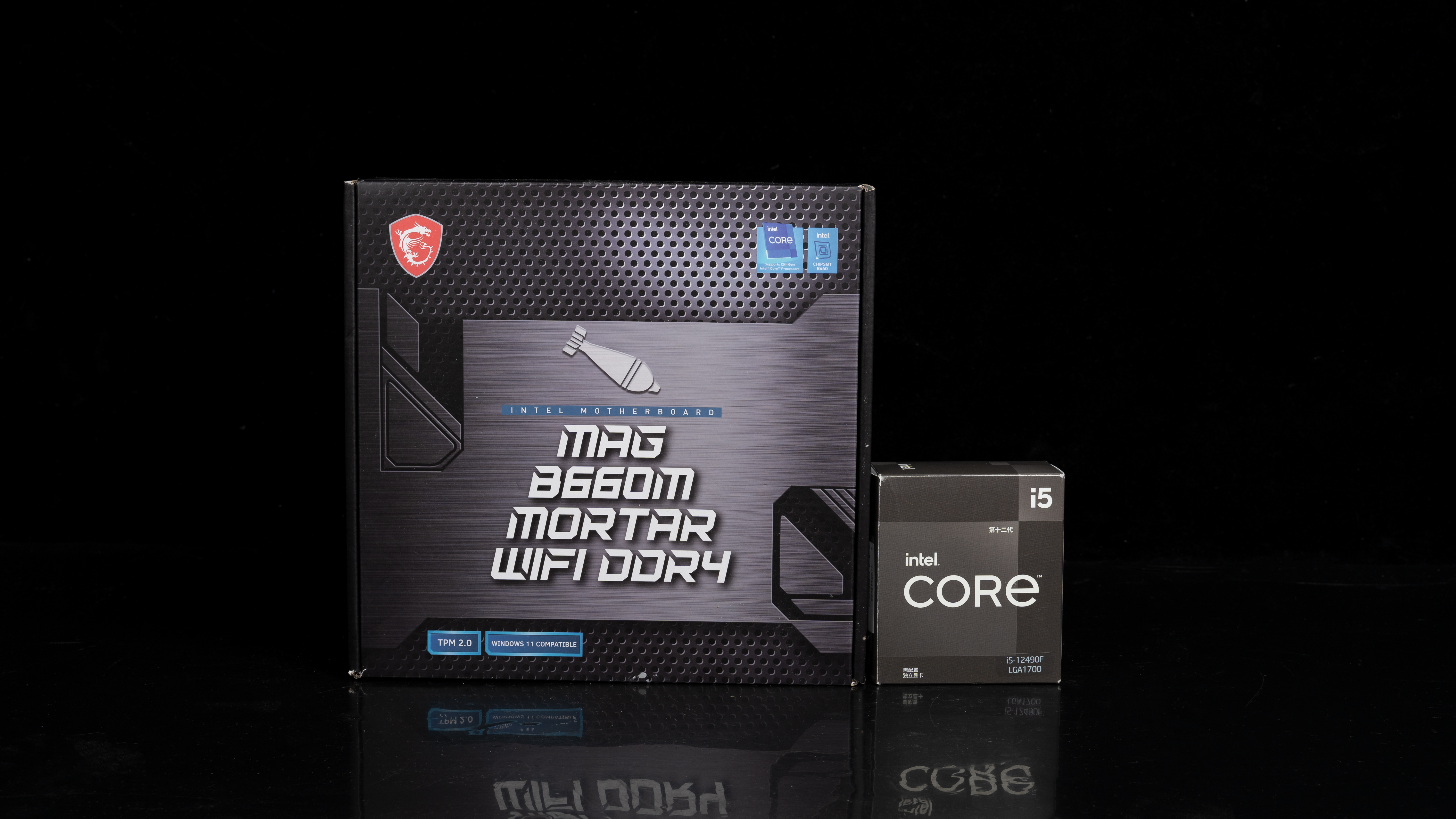 “i5-12500无核显增强版”—i5-12490F+微星B660M MORTAR性能实测