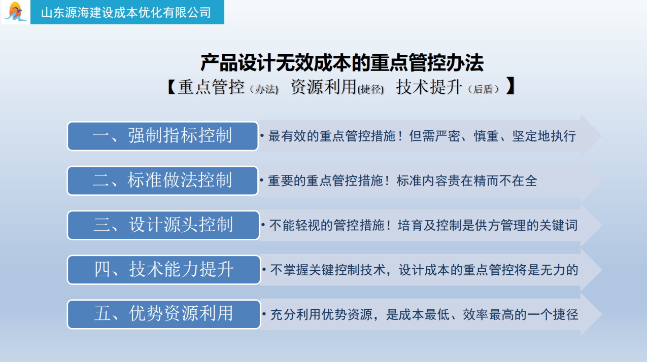 造价师成本优化培训讲解（182页）