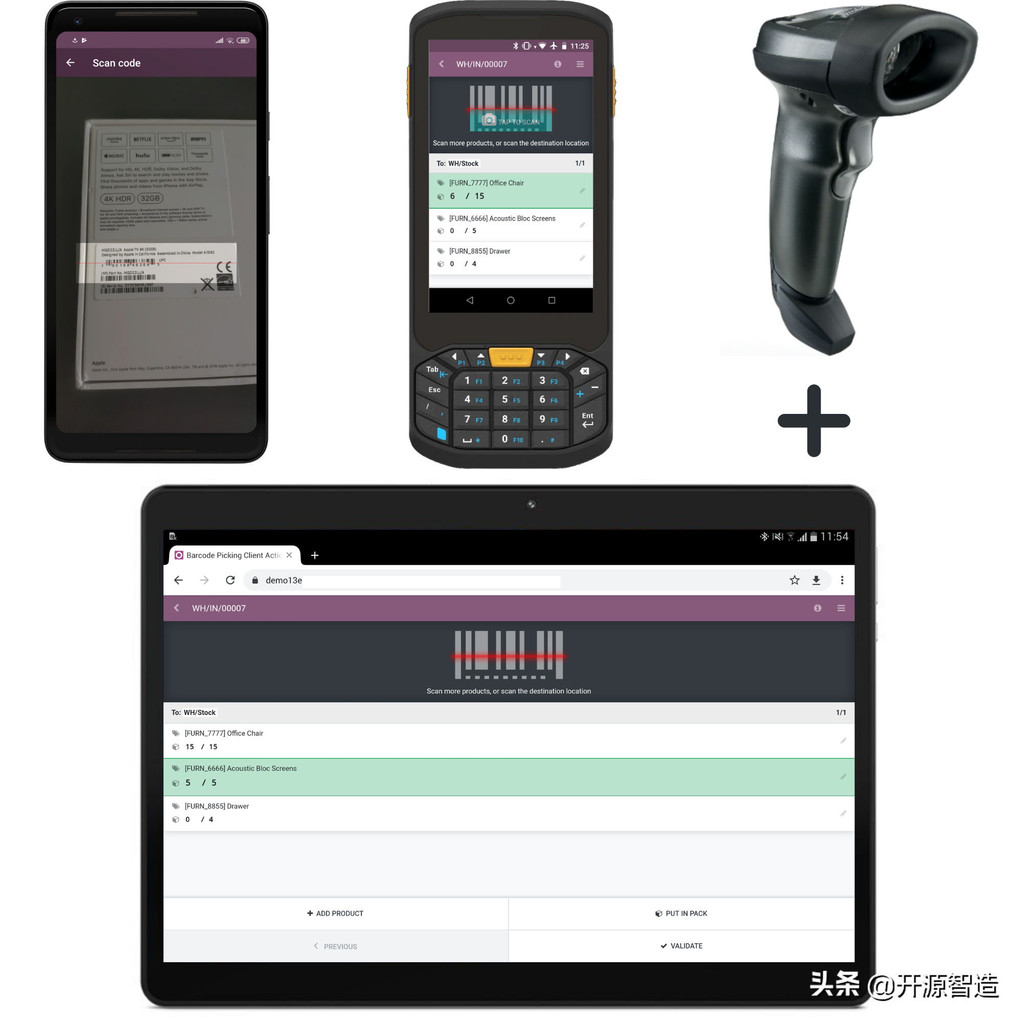全球最大免费开源企业ERP插件应用市场：Odoo条码实现追溯与防伪