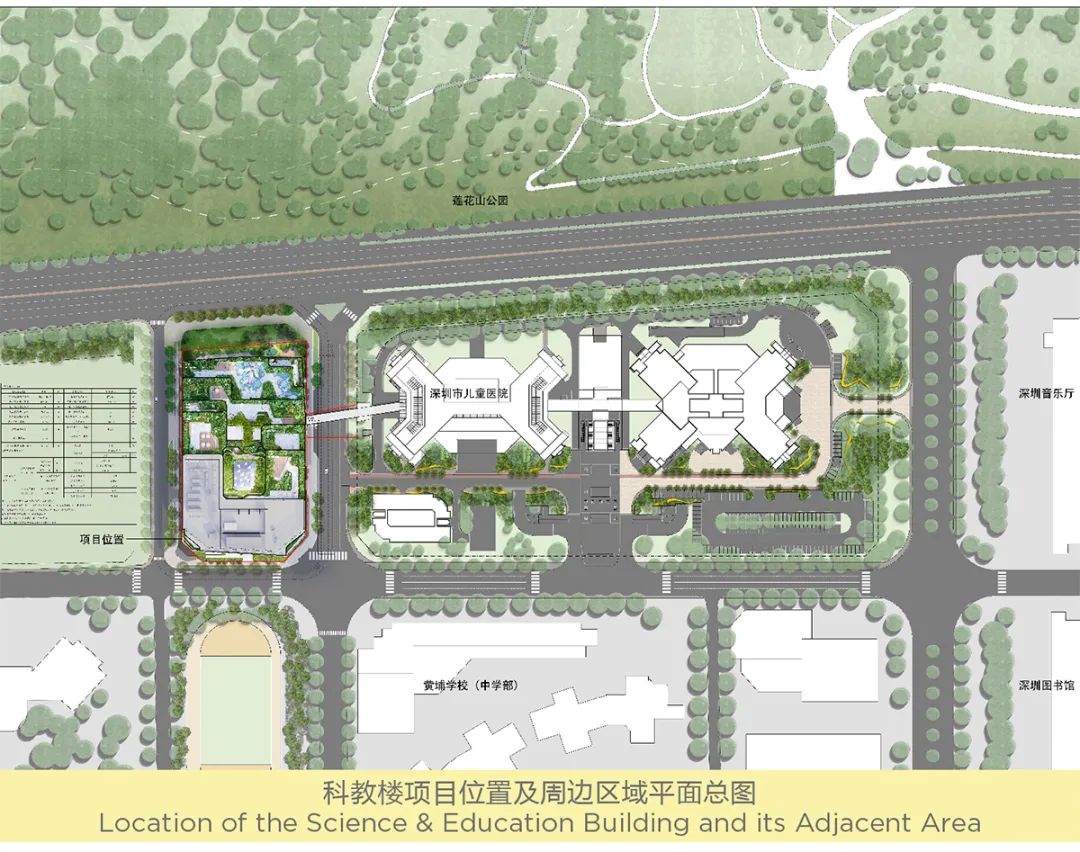 深圳市儿童医院科教综合楼，打造大湾区儿科医学标杆 / B+H