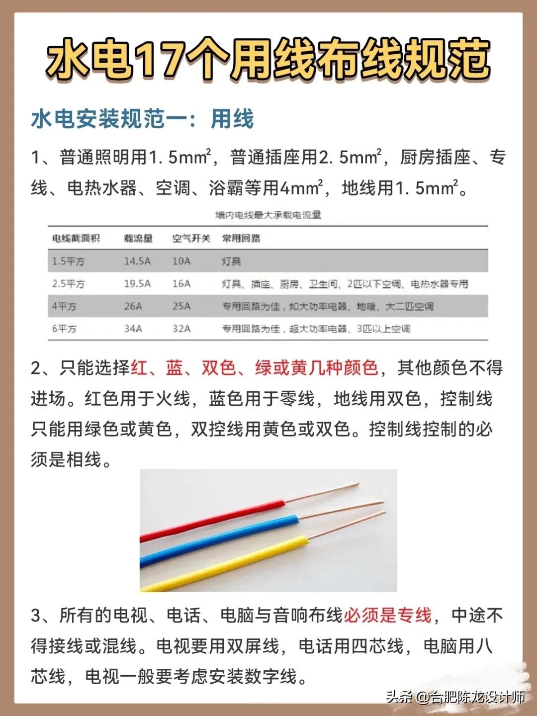 装修最全的水电改造，防水攻略，看完觉得真的懂了很多