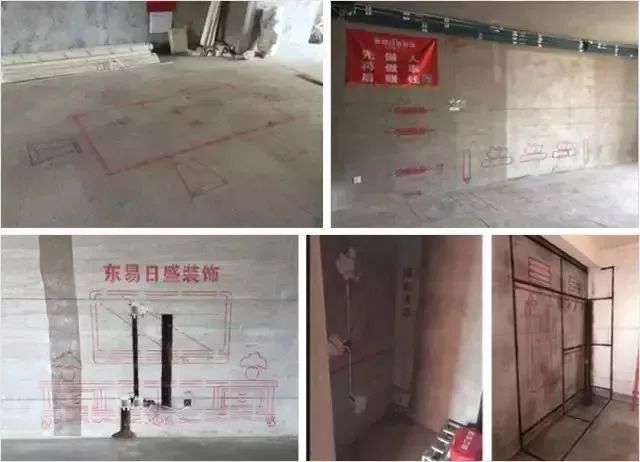 去装修工地参观，墙上这些画出来的线，原来这么大讲究