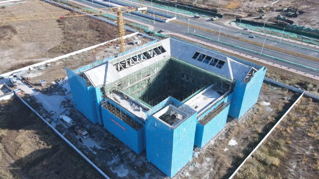 先睹为快！天津医科大学新校区一期工程主体封顶了