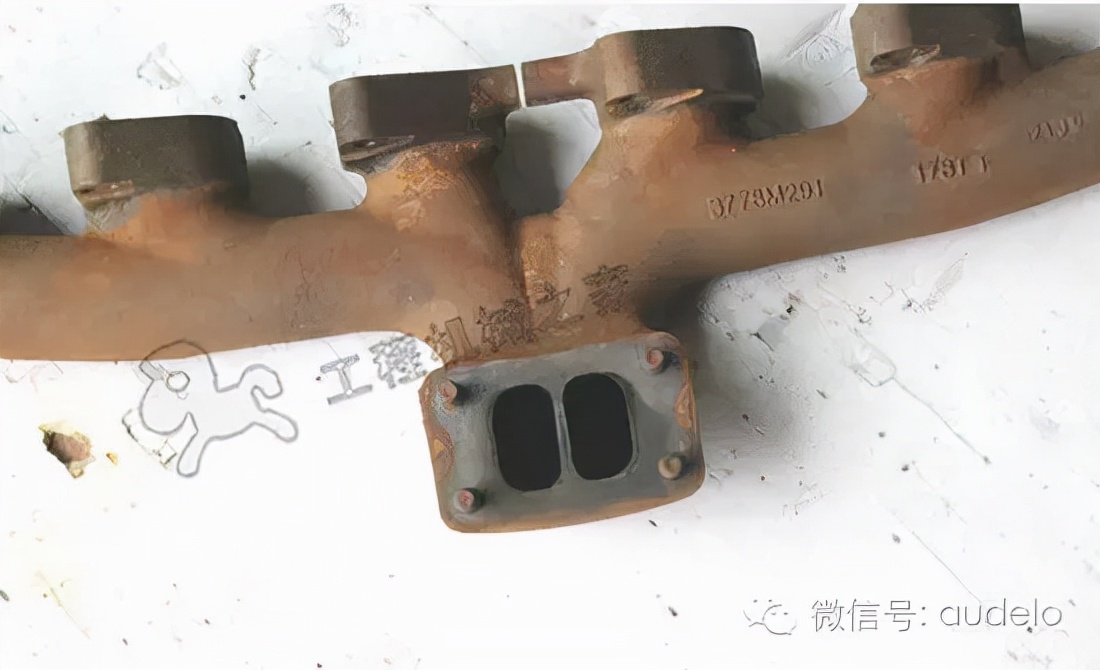 进口福格勒S3000-2摊铺机排气支管