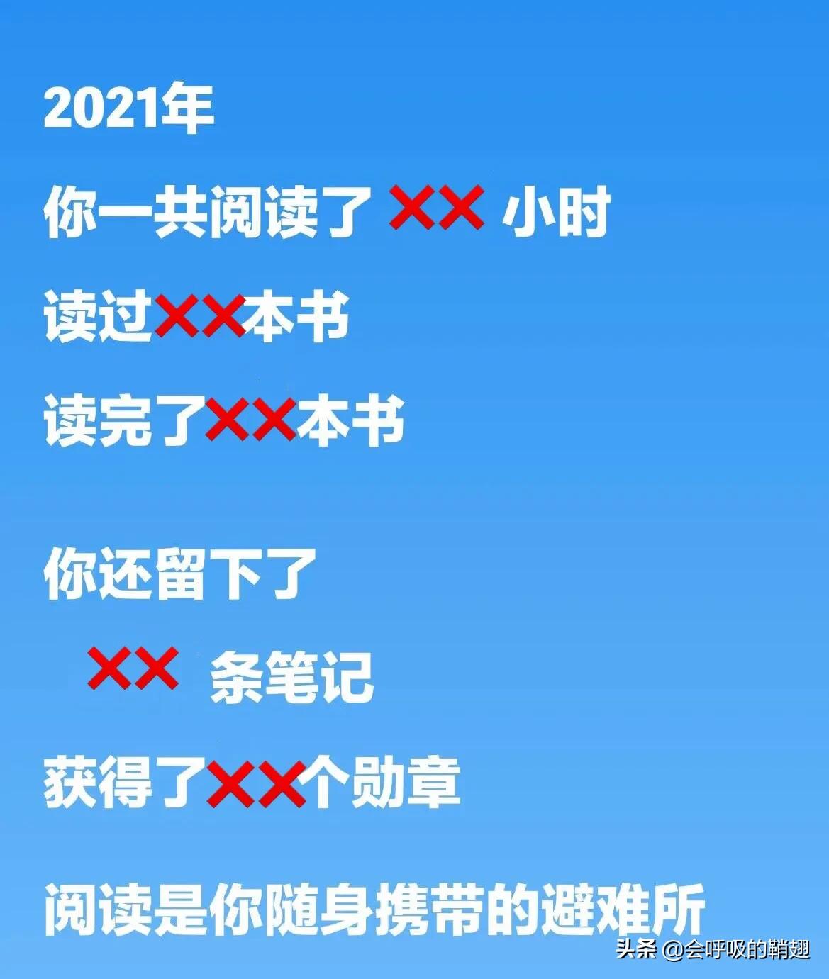 我的2021年度读书报告