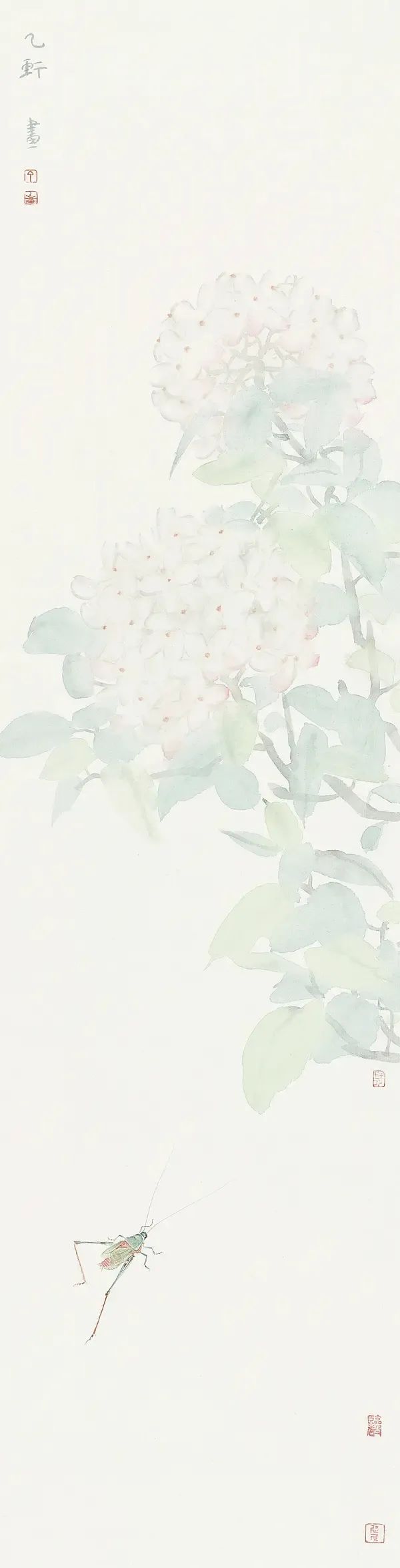 款款翩翩，不疑春深画中