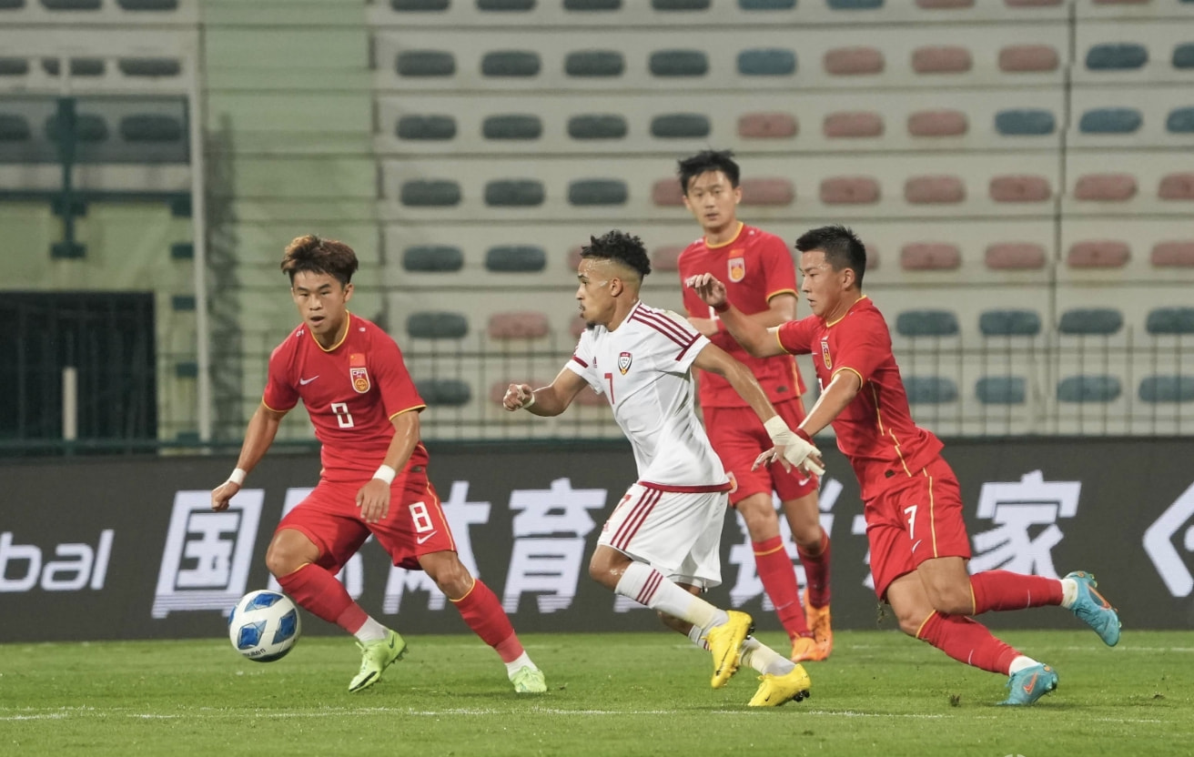 中国队vs泰国队(U23国足0-1阿联酋，球队还有提升空间，6主力缺席，亚运会争奖牌)