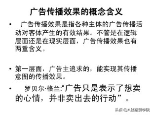 影响广告效果的8大因素上篇