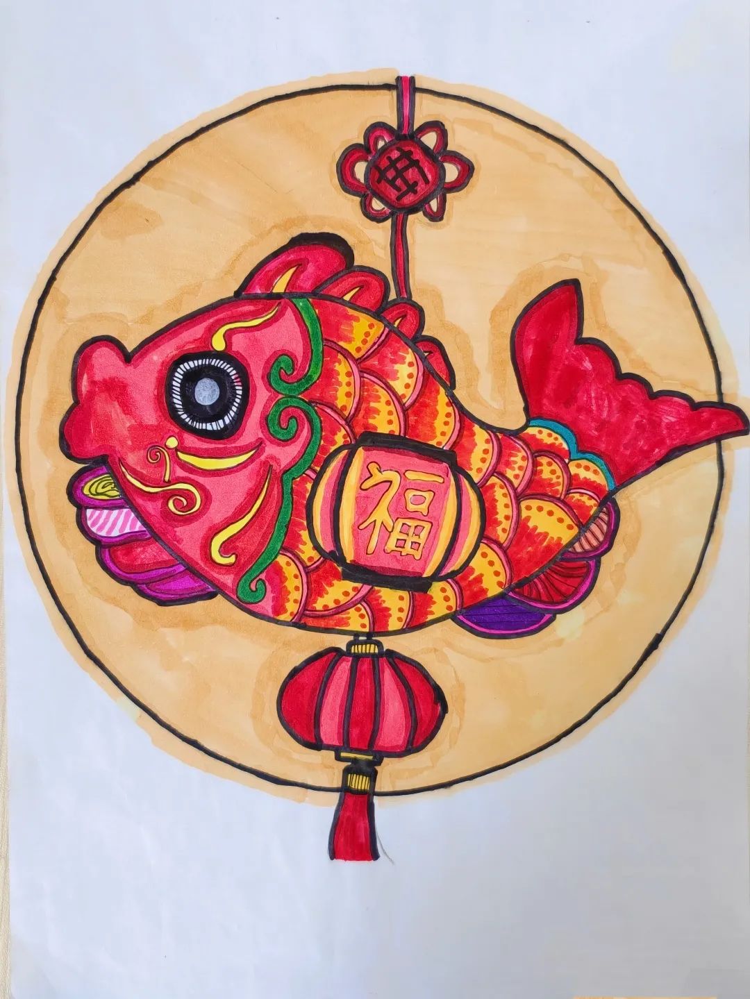 喜迎新年童心筑梦绘画（快乐童心畅想未来为主题的绘画）
