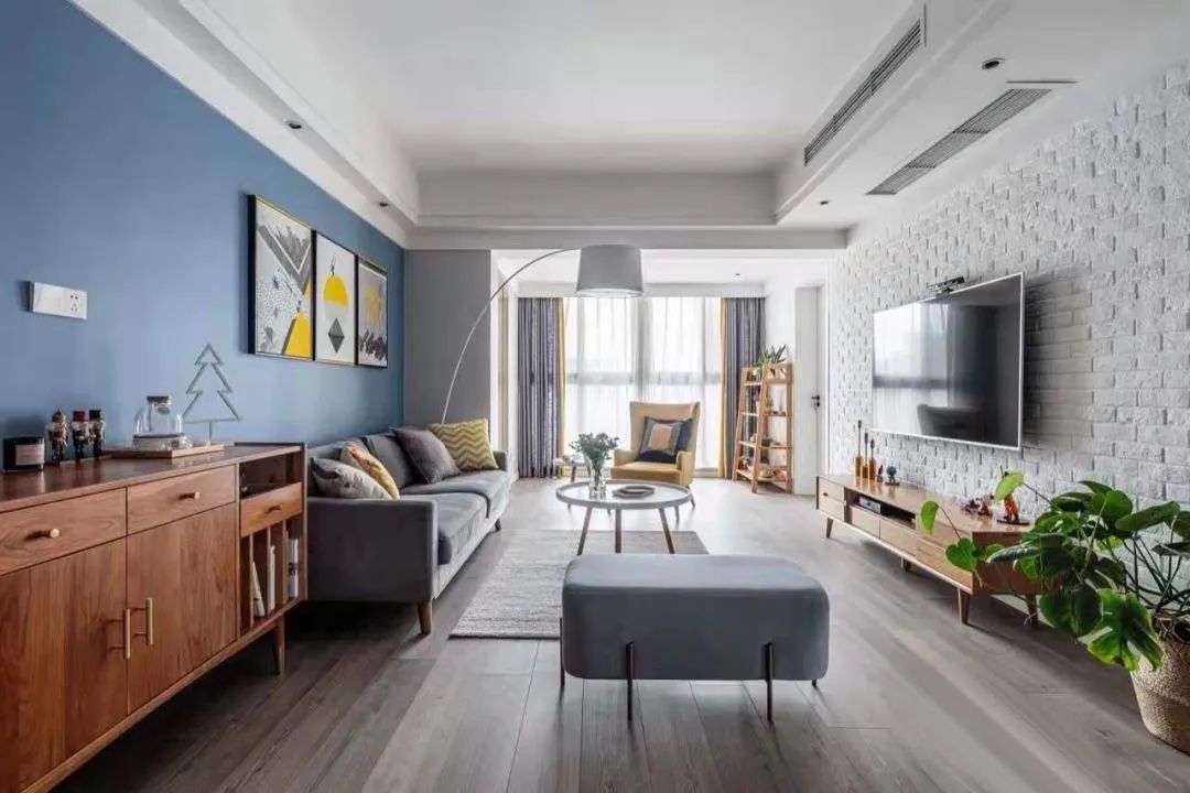 130㎡舒适北欧：简单随性，给予你自在的空间