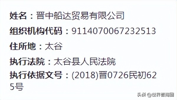 山西双明珠琳房地产等多个地产商进入失信被执行人名单