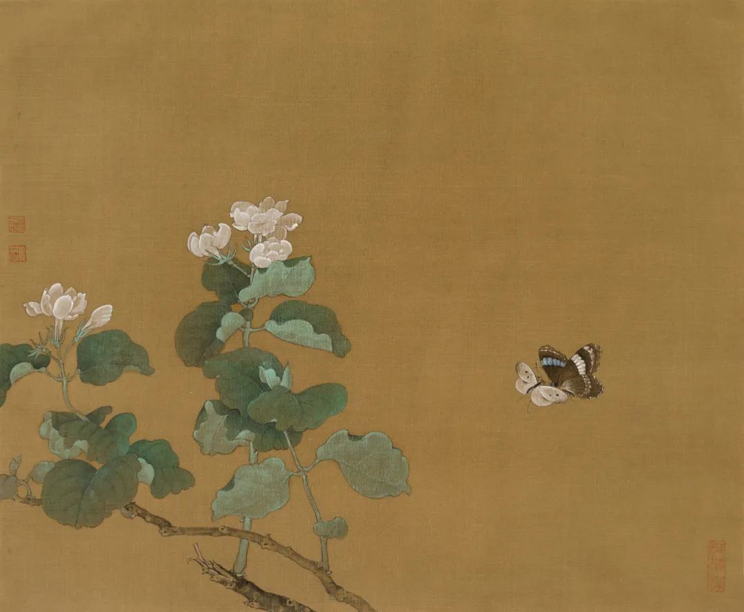 款款翩翩，不疑春深画中