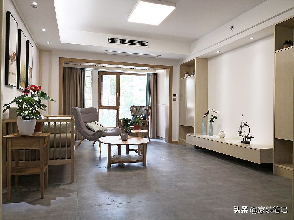 156平米的新中式风格，完工实景完美还原效果图，走进去看太惊艳