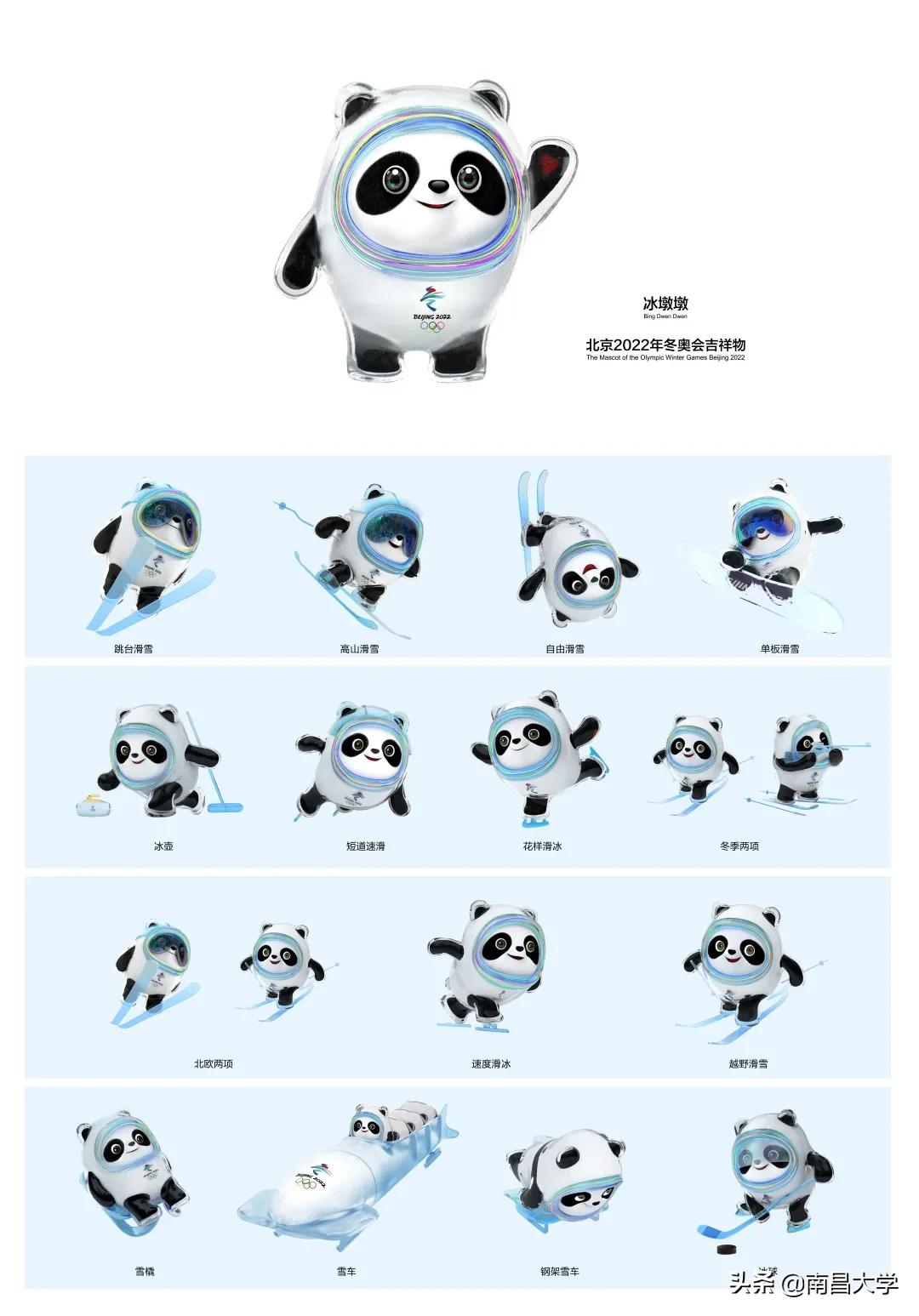 “冰墩墩”设计主创、火炬手······冬奥会上的南昌大学身影