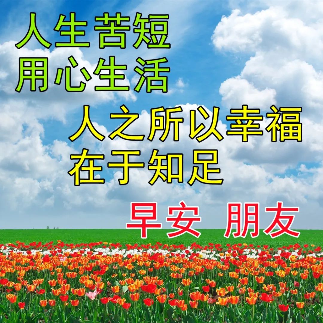 3月22日唯美早上好表情图片语录，正能量问候句子，天天开心