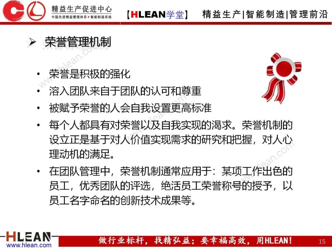 「精益學堂」團隊管理常用的七個機制
