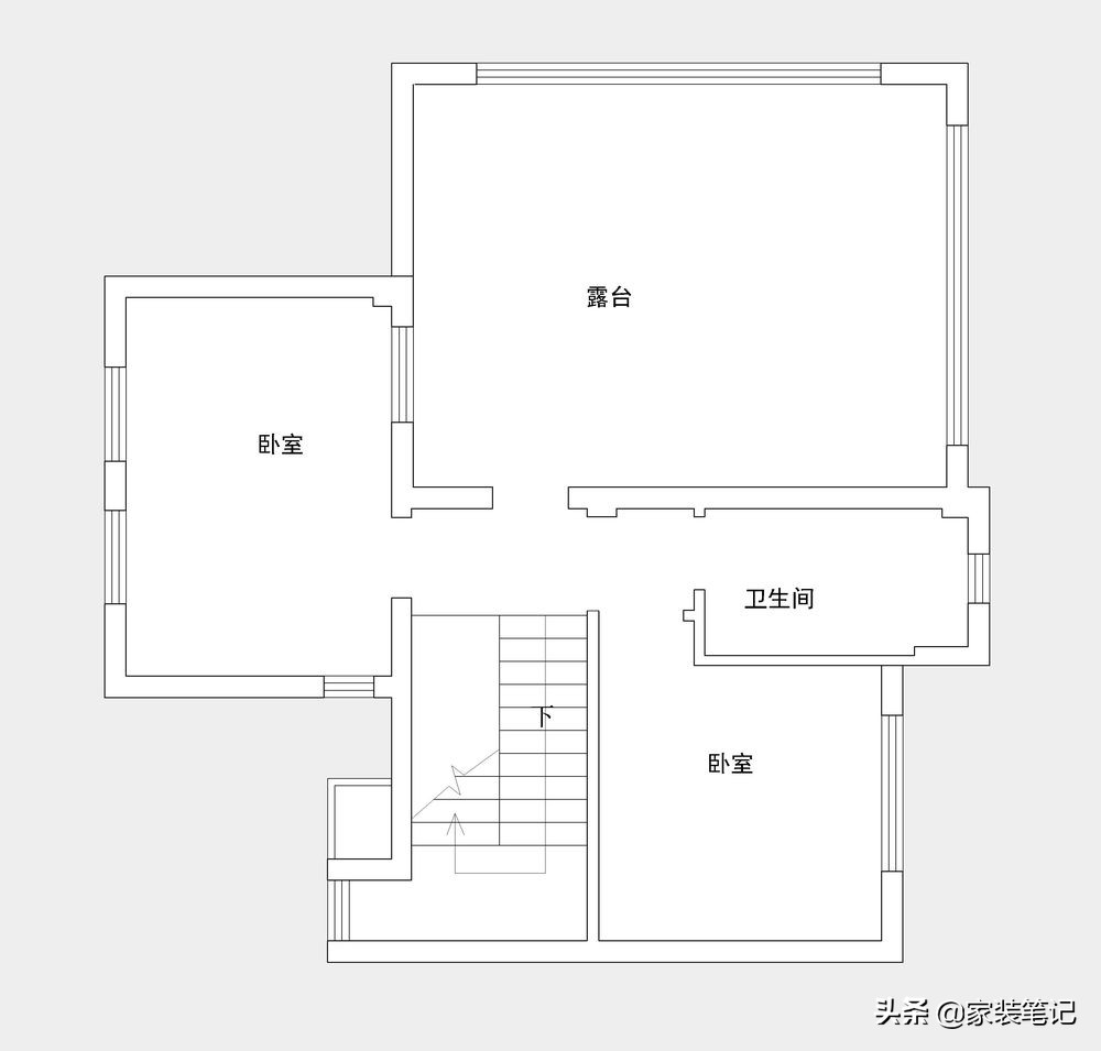 长沙夫妻三层别墅，选择装修简单的美式风格，家里面充满了温馨感