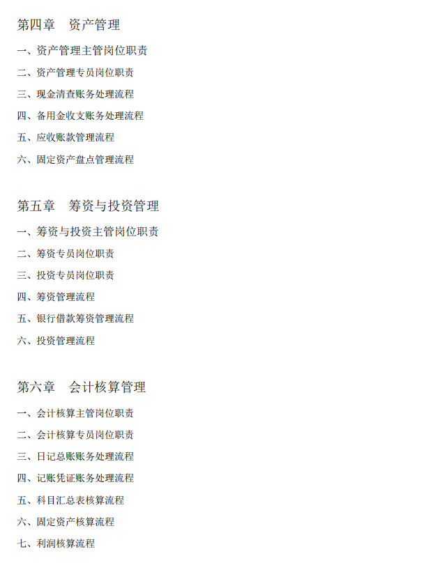 一广东28岁女会计，做的财务制度和流程（完整版），详细又清晰