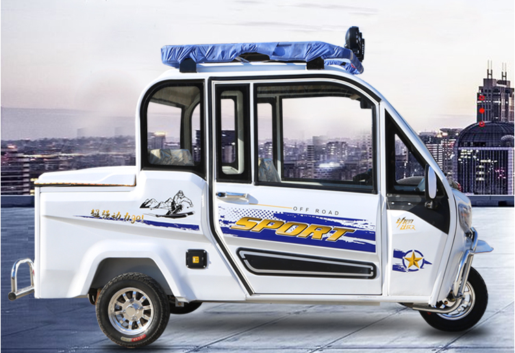 3款皮卡电动三轮车,实用性高,能载人,能拉货,最大续航300公里