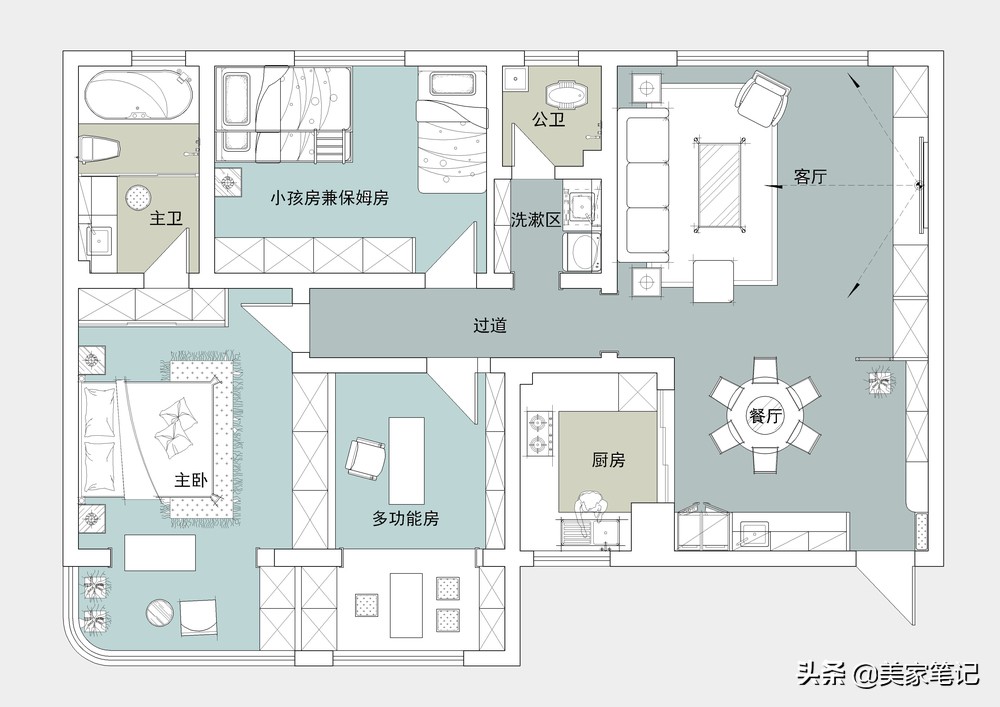 长沙夫妻120㎡二手房翻新，改超大储物空间，让别墅豪宅自叹不如