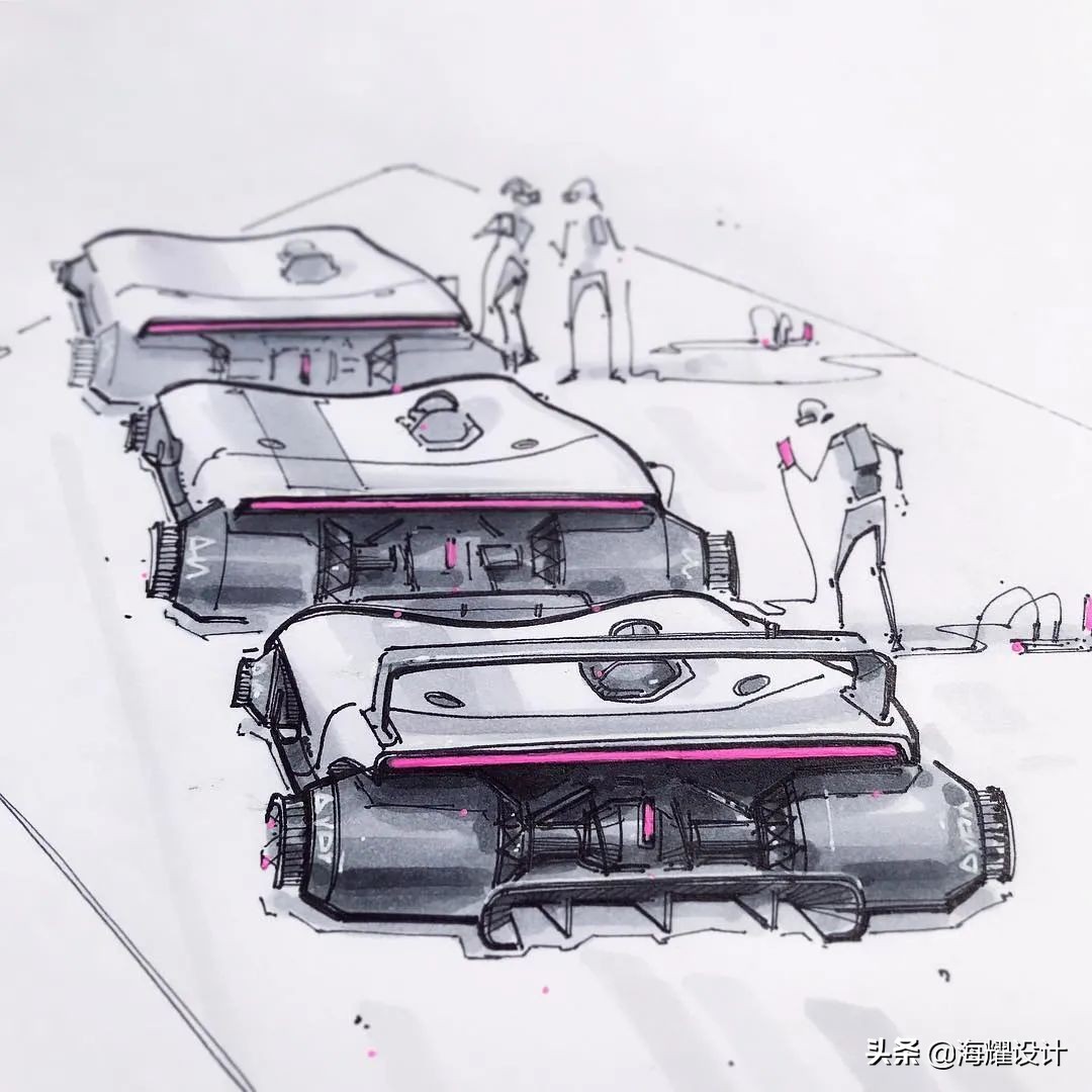 领略来自KISKA研发中心的设计师Wojtek Bachleda的帅气sketch