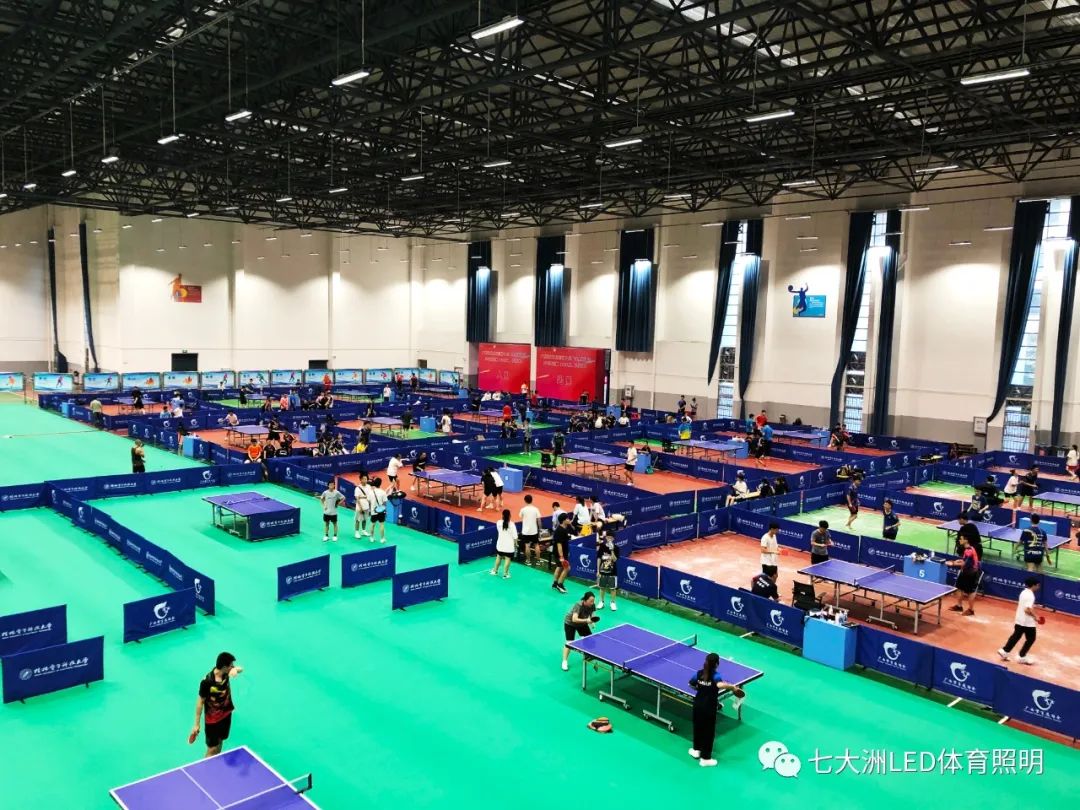 “乒”搏到底 | 七大洲照亮广西壮族自治区第十三届学生运动会