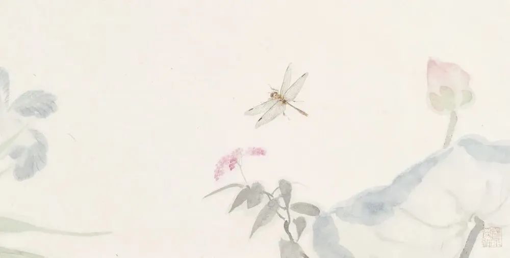 款款翩翩，不疑春深画中