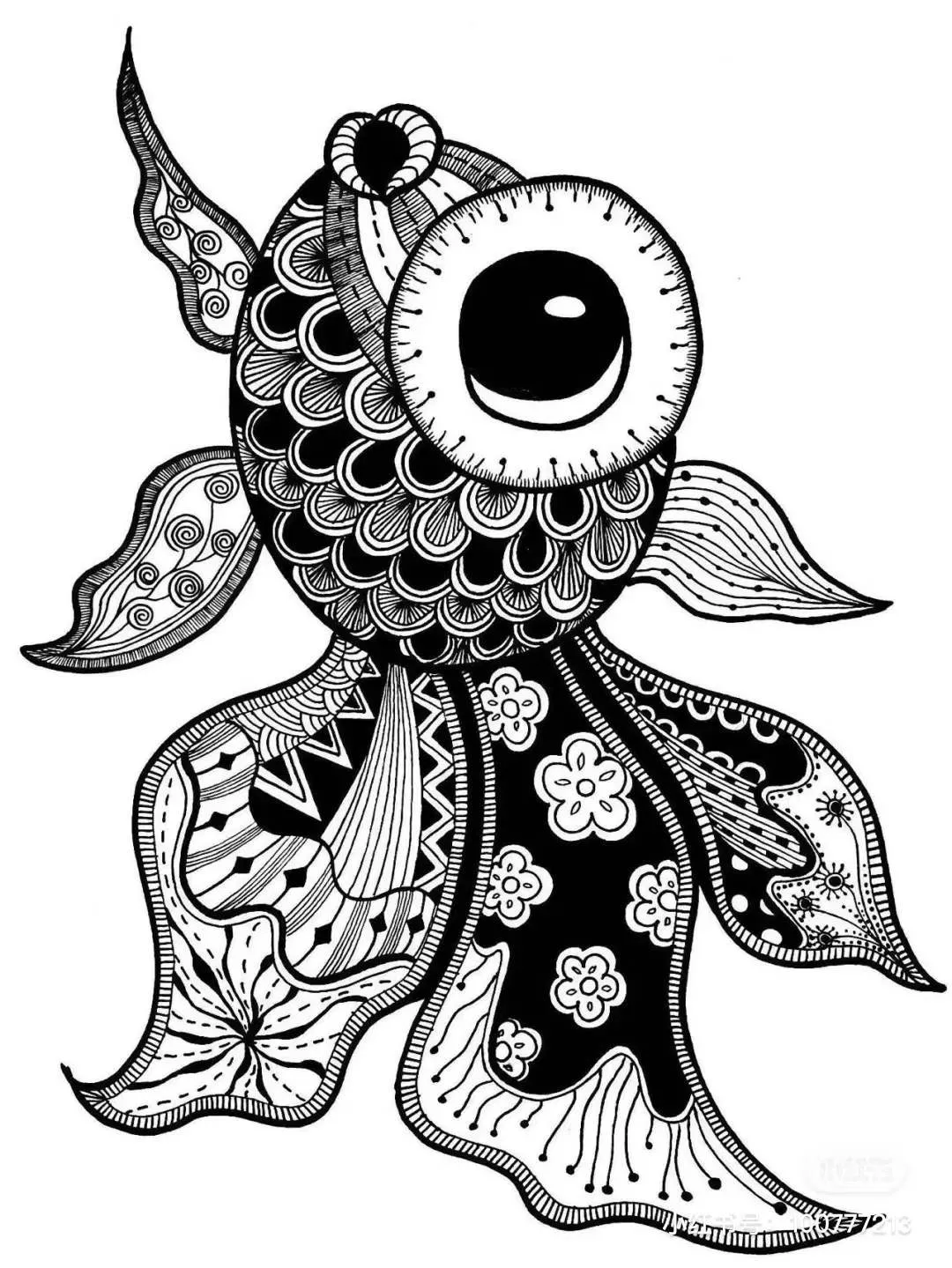 50张设计感十足的创意线描,随手画就能创造美,零基础也可以画