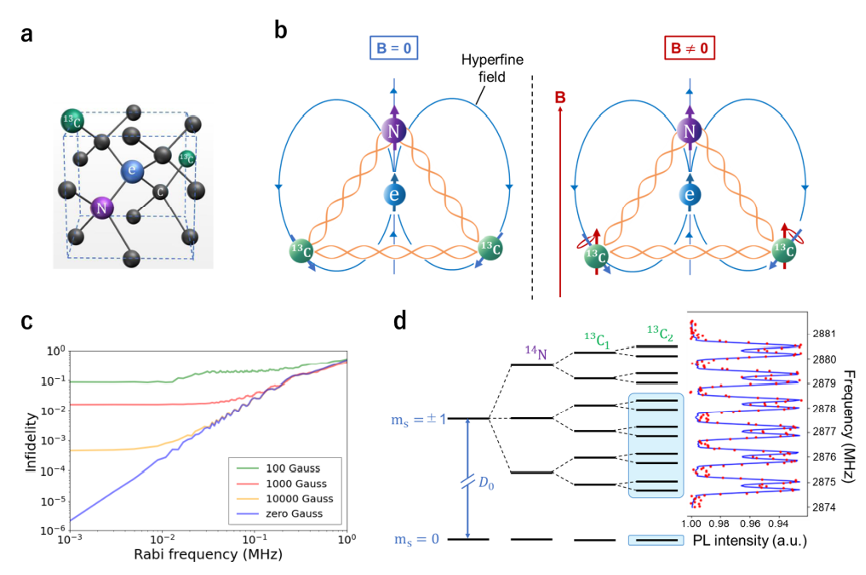 科学家实现金刚石量子存储器的量子纠错