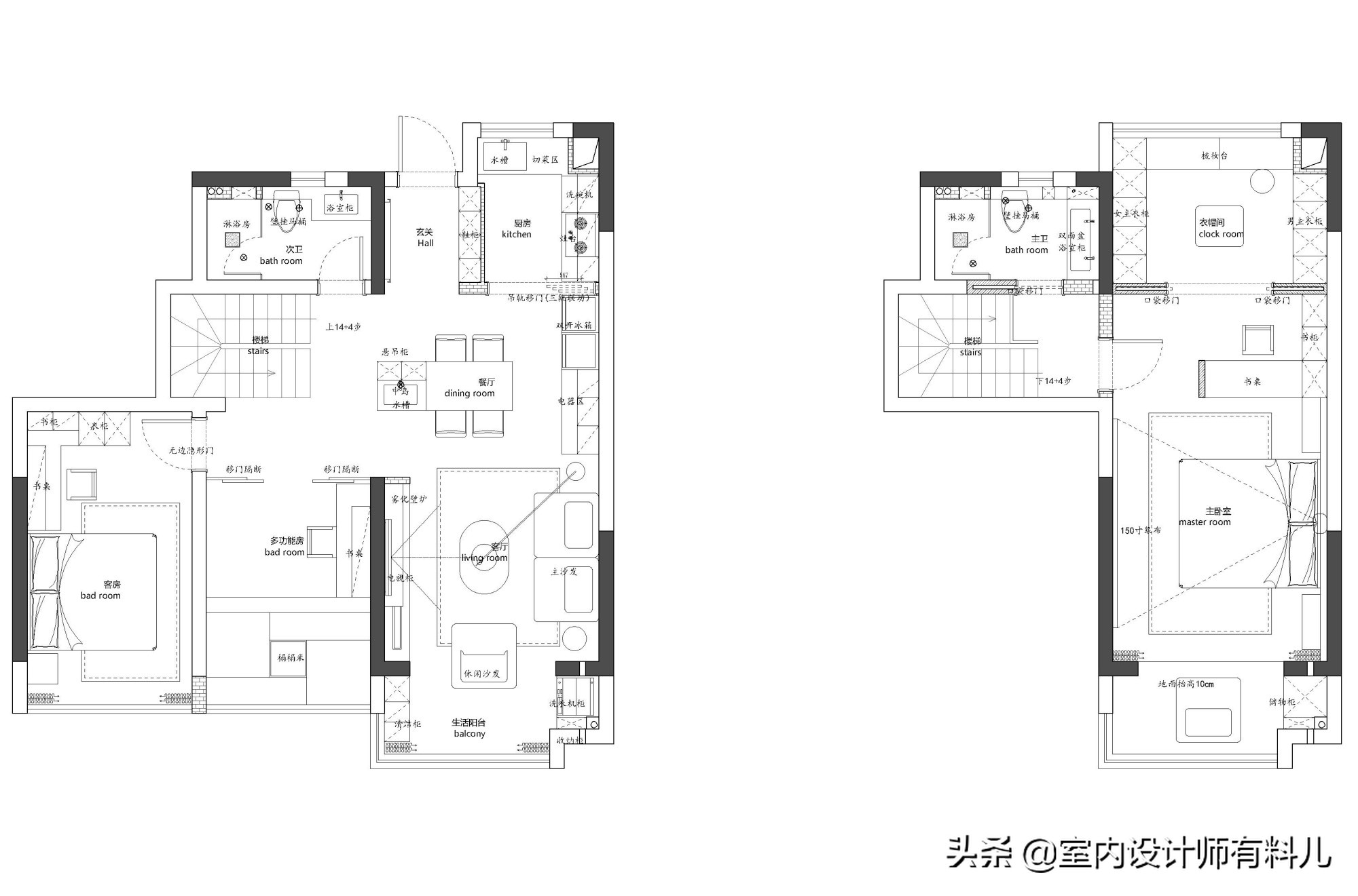 130㎡复式房，原木极简风装修，朴素淡雅好看，忍不住晒晒