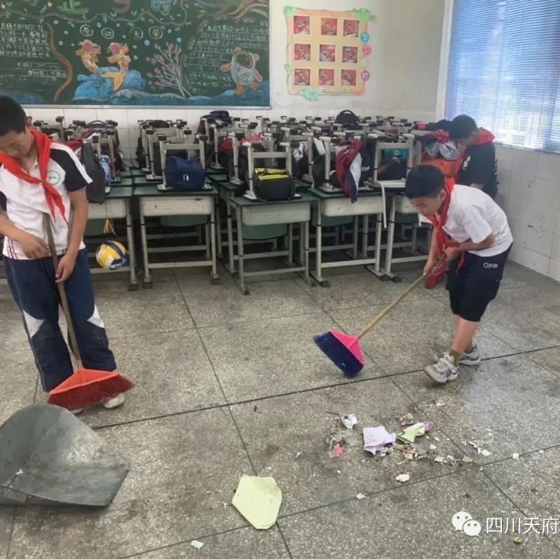致敬最可爱的人——四川天府新区三星小学开展劳动实践周系列活动