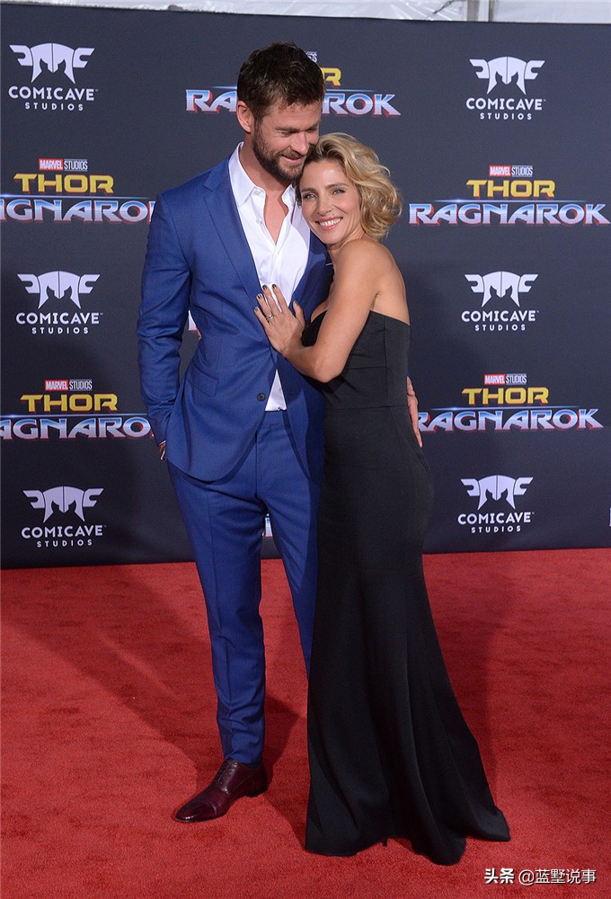 “雷神”克里斯·海姆斯沃斯和他美丽的妻子