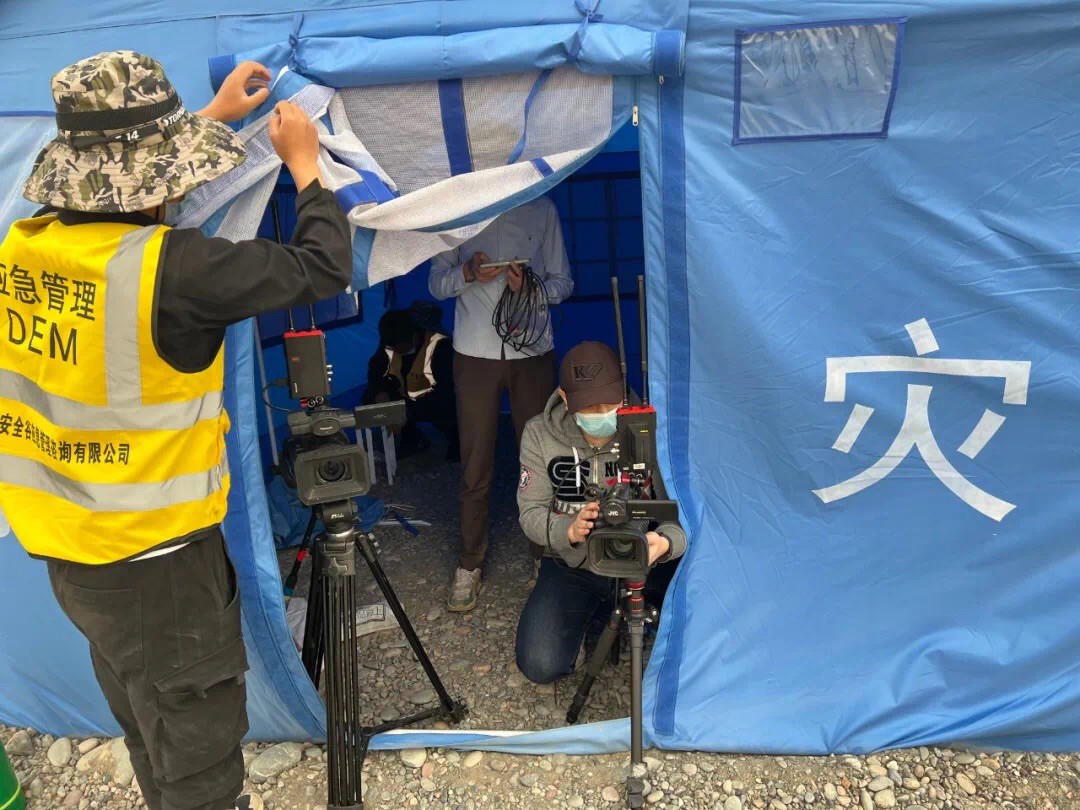 视晶无线助力“应急使命·2022”高原高寒地区抗震救灾实战化演习