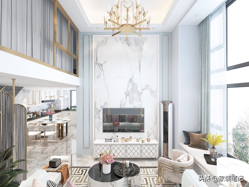 长沙夫妻96㎡ loft公寓装修实景，现代简约风设计图集