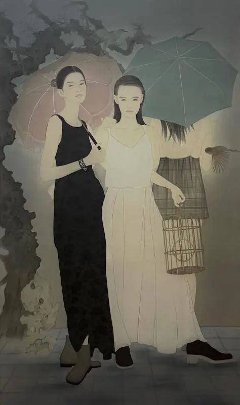 2021年奥运会冠军怎么画(2021天津美院研究生毕业展作品欣赏（人物画）)