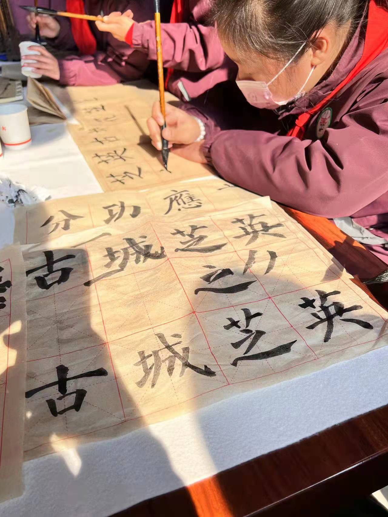芝英小学冬季研学活动走进芝英古镇天行私塾