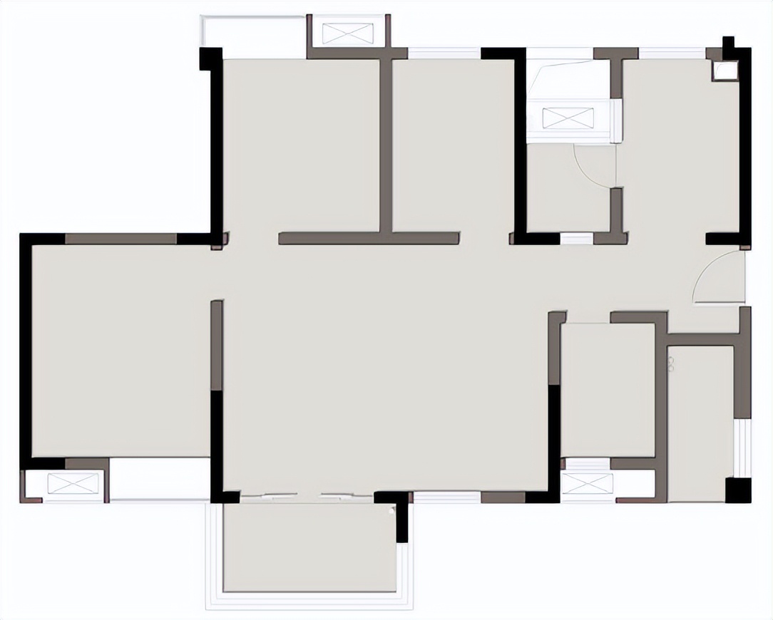 成都夫妻99㎡的家，那叫一个高级，明亮宽敞，以后照着装