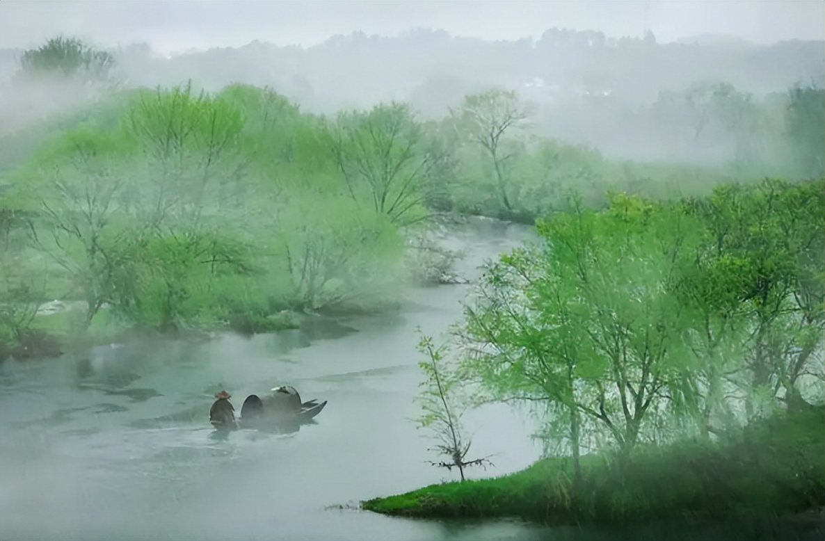 「原创诗词」管恩锋 | 水墨迎春千古景 枝头露出一团红（咏春17首）